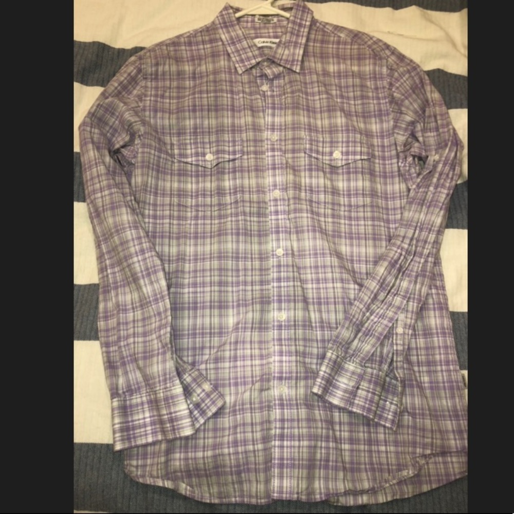 Slim Fit Calvin Klein Button Down